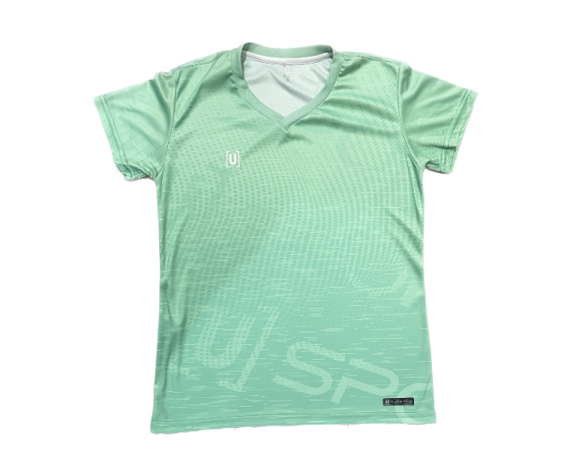 REMERA U SPORT FEM VERDE MENTA